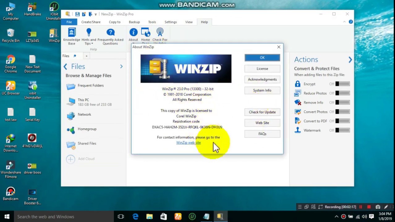 winzip 24 activation code